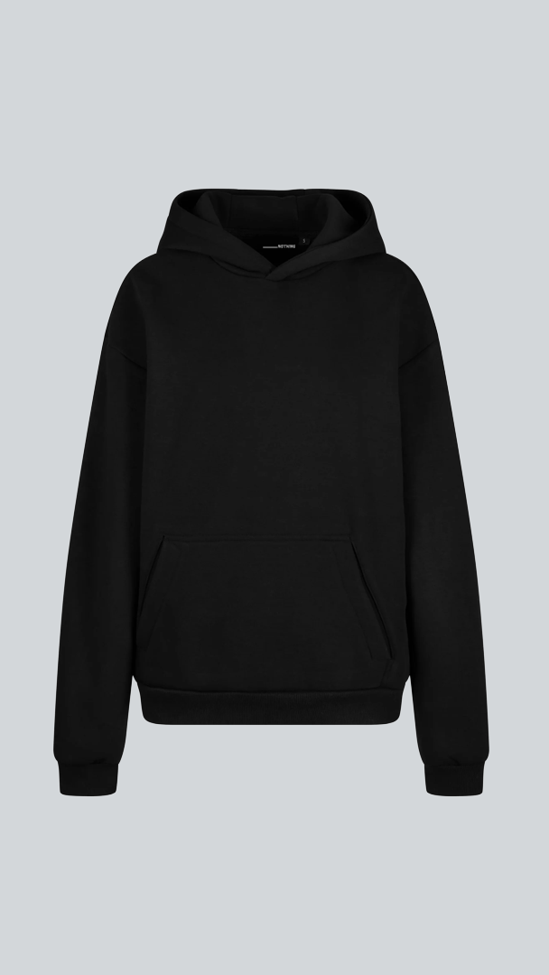 Oversize Hoodie, Black