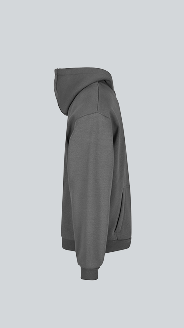 Oversize Hoodie, Charcoal