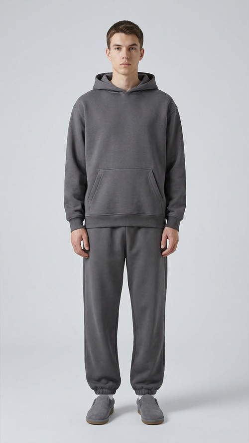 Oversize Hoodie, Charcoal