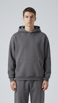 Oversize Hoodie, Charcoal