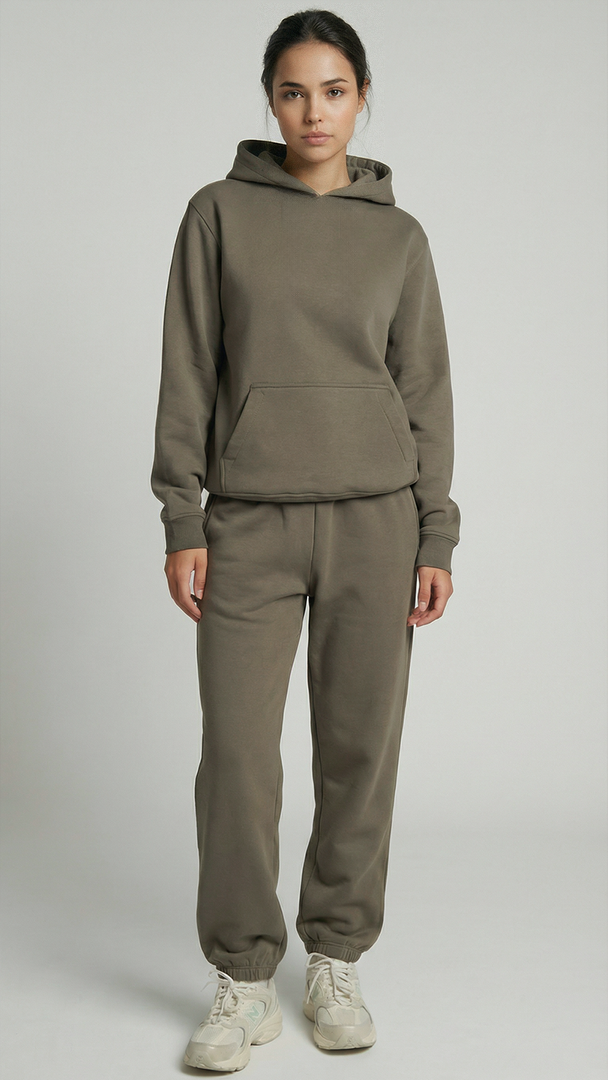 Oversize Hoodie, Rosemary Green