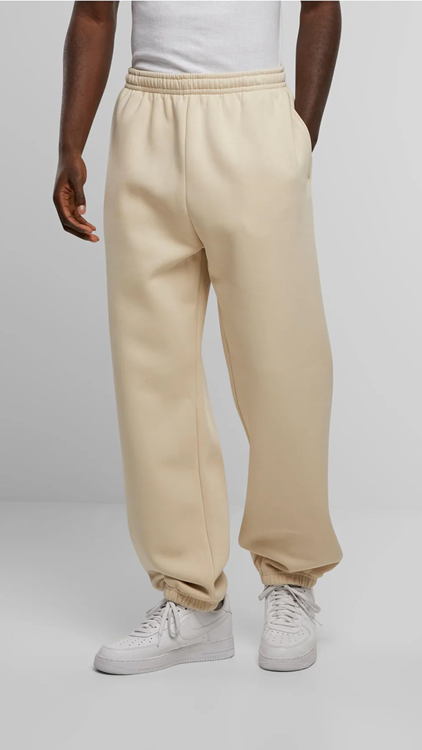 Relaxed Sweatpants, Cream