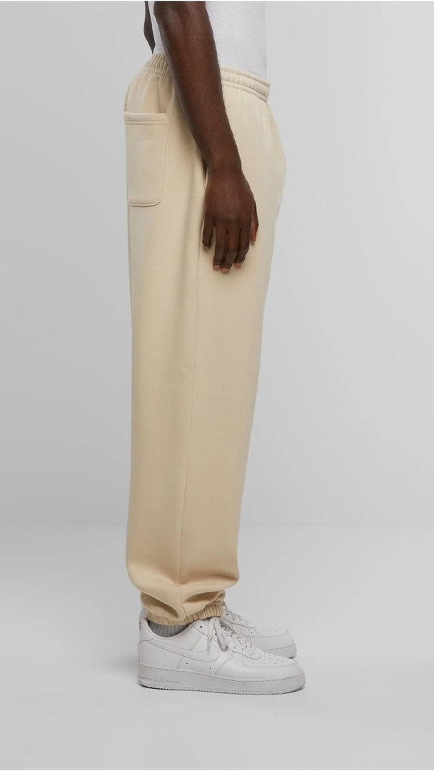 Relaxed Sweatpants, Cream