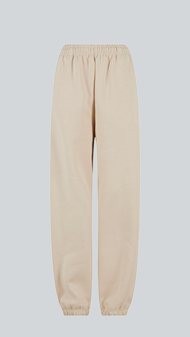 Relaxed Sweatpants, Cream