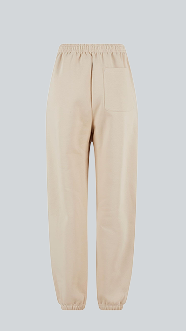 Relaxed Sweatpants, Cream