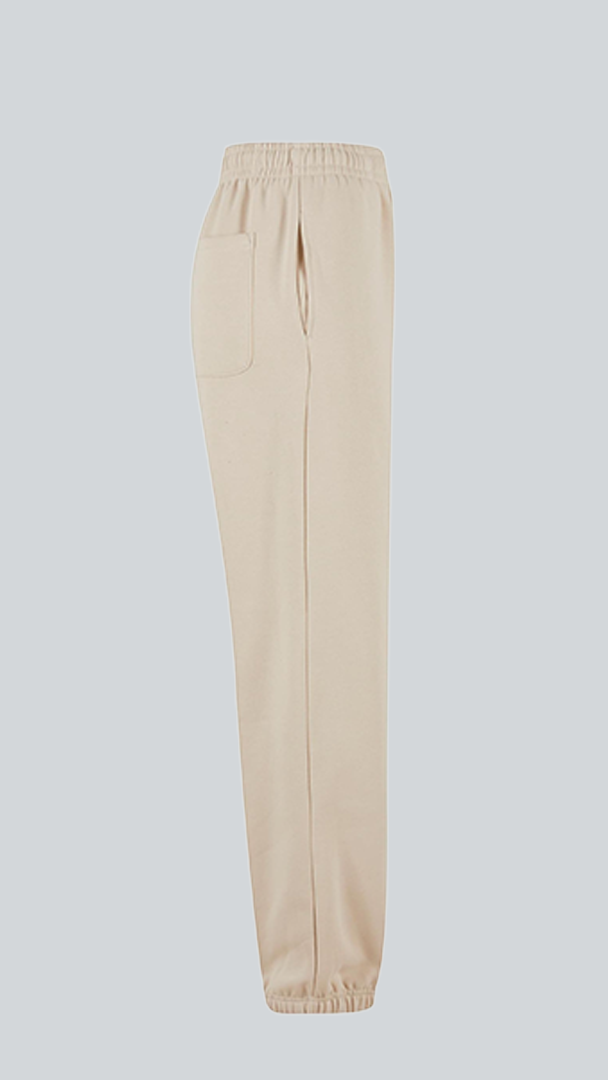 Relaxed Sweatpants, Cream