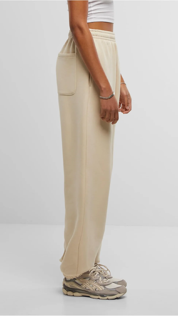 Relaxed Sweatpants, Cream