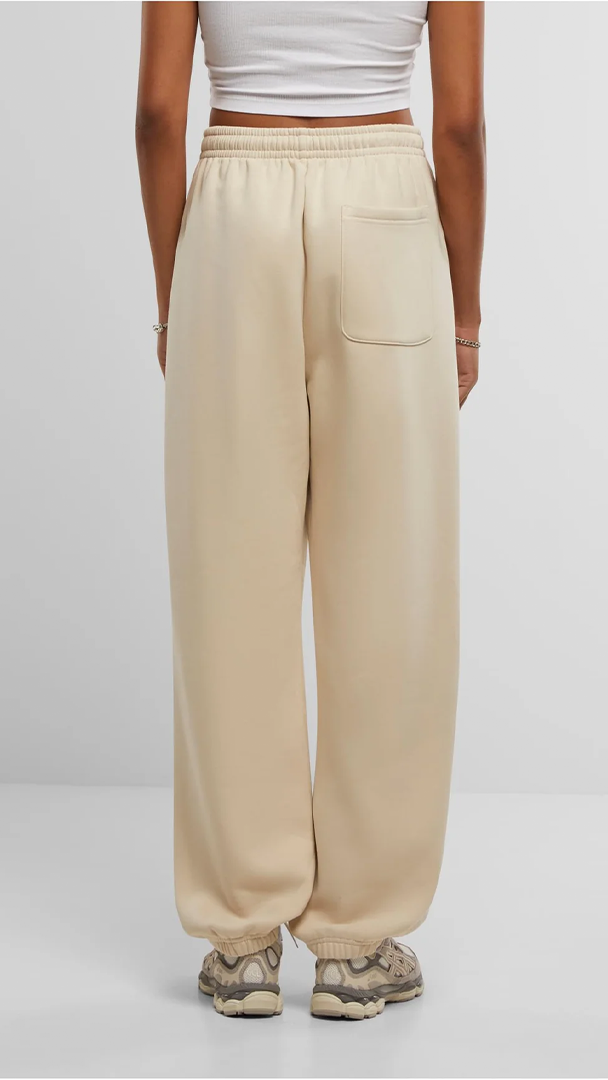 Relaxed Sweatpants, Cream