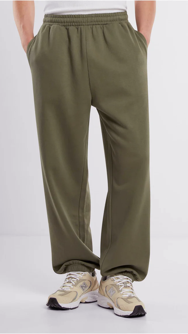 Relaxed Sweatpants, Rosemary Green