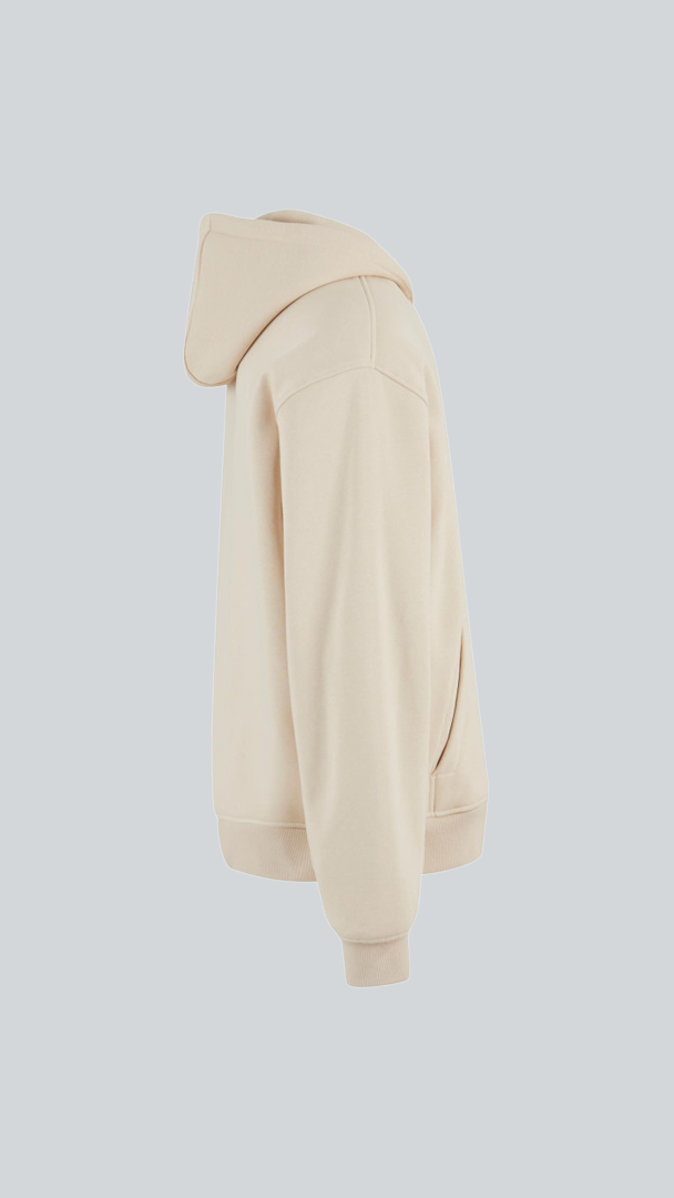 Oversize Hoodie, Cream