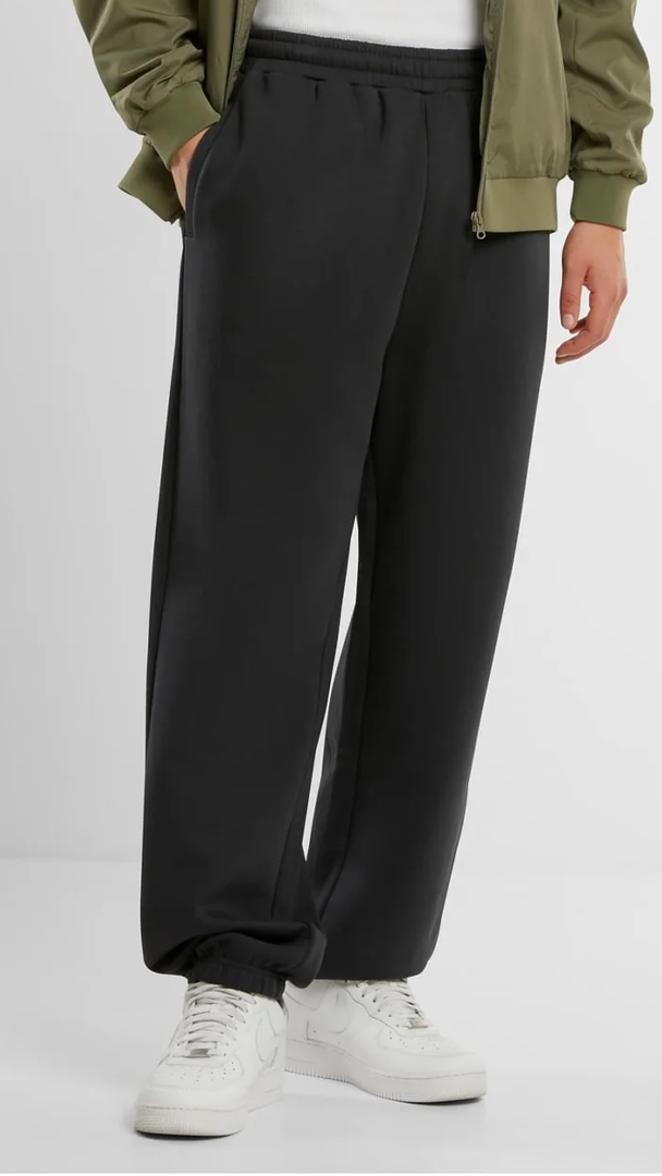 Relaxed Sweatpants, Black