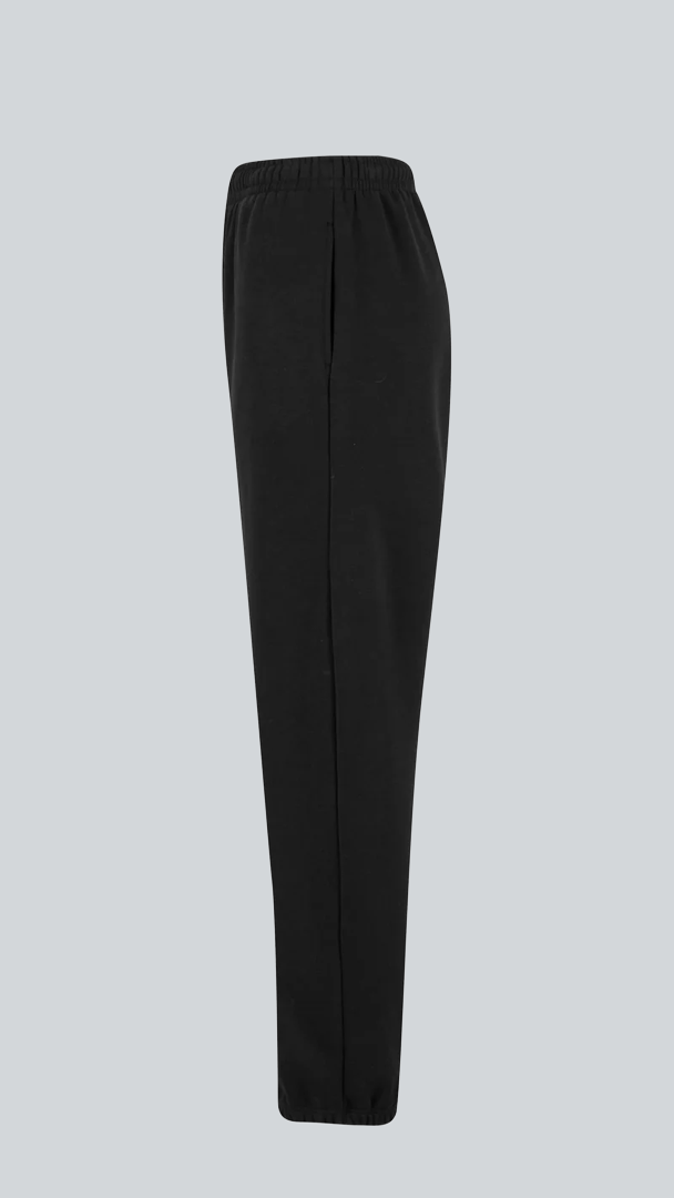 Relaxed Sweatpants, Black