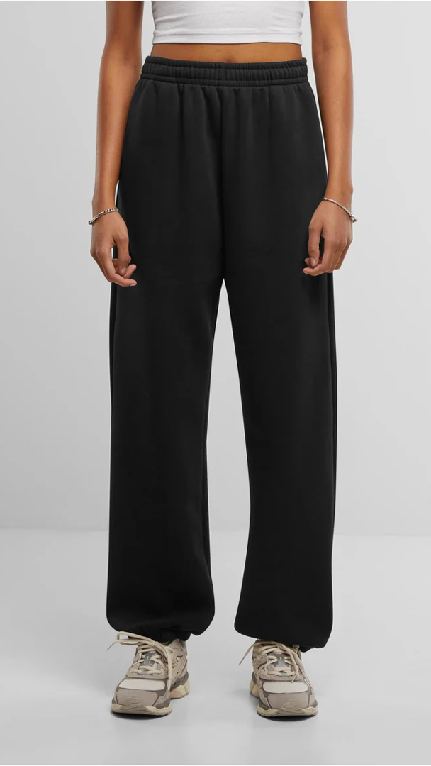 Relaxed Sweatpants, Black