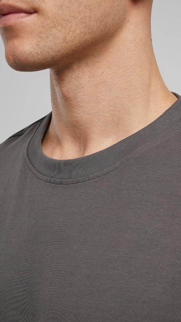 Oversize T-Shirt, Charcoal