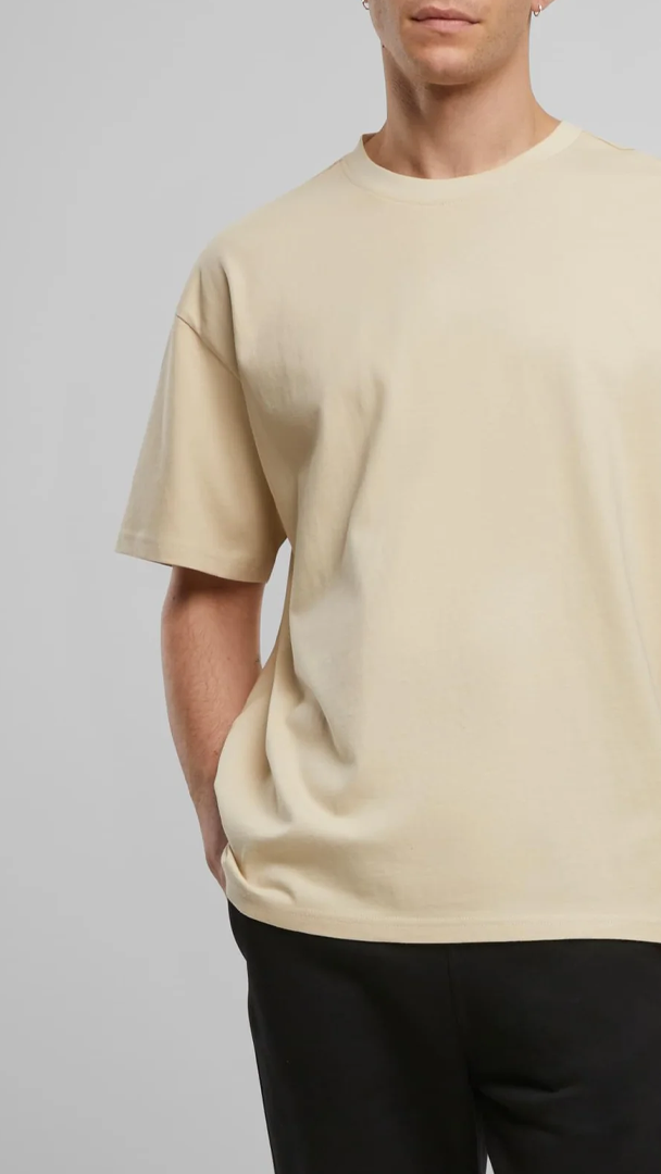 Oversize T-Shirt, Cream